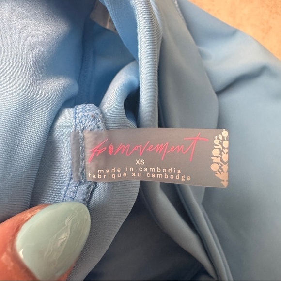 Free People movement leggings light blue XS - Picture 7 of 12